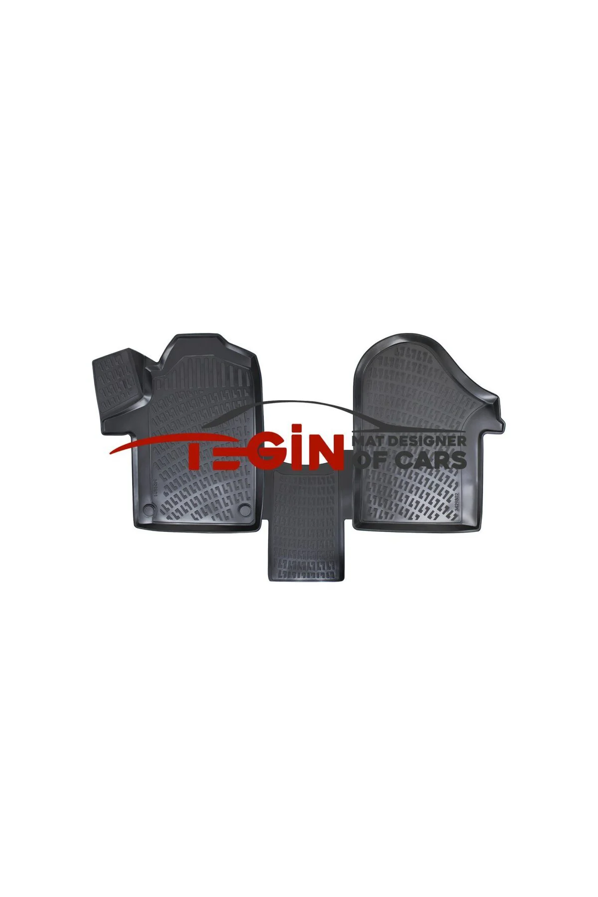 Mercedes Vito 2003-2014 116 CDI Siyah 3D Havuzlu Paspas