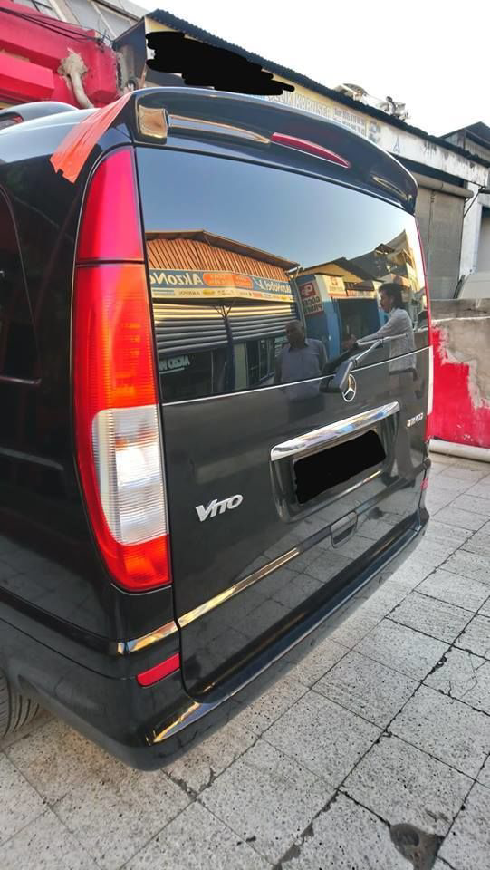 Drs Tuning Mercedes Vito Uyumlu Spoiler 2004-2015 Model Arasi Boyali