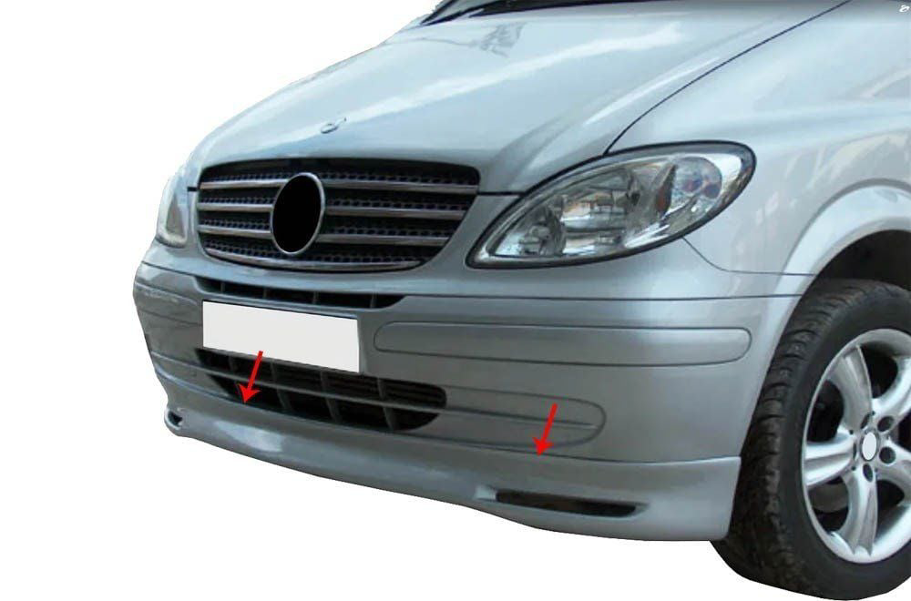 Mercedes Vito Uyumlu W639 Ön Tampon Altı Telli Fiber 2004-2014