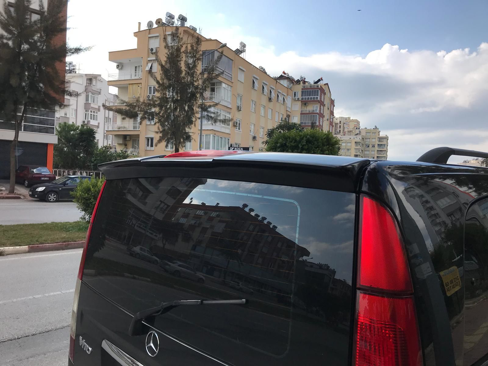Mercedes Vito Uyumlu Spoiler Yarasa Model Boyalı 2004-2015 Model 