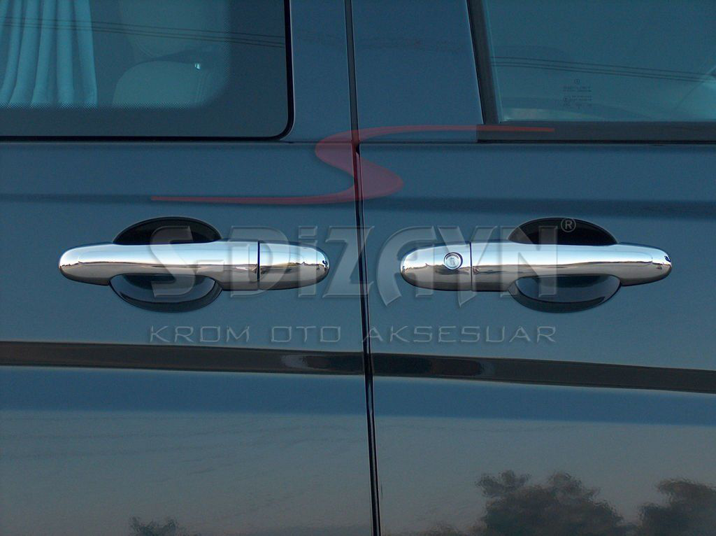 Mercedes Vito Uyumlu Krom Kapı Kolu 4 Kapı 2004-2014