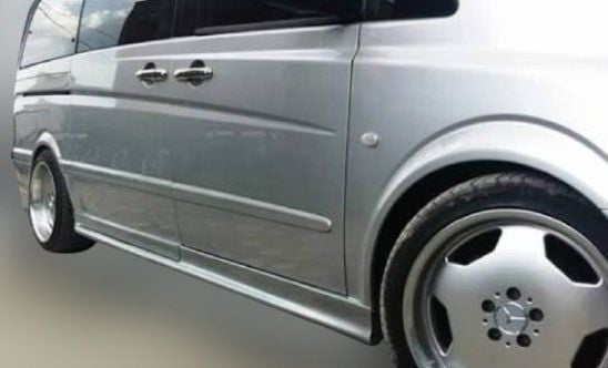 Drs Tuning Mercedes Vito Uyumlu 2004-2015 Yan Marşpiyel Boyali