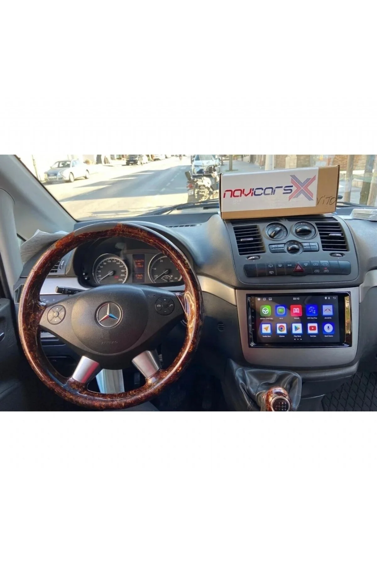 MERCEDES VİTO VİANO SPRİNTER VW CRAFTER İLE UYUMLU ANDROİD CARPLAY 4/64GB
