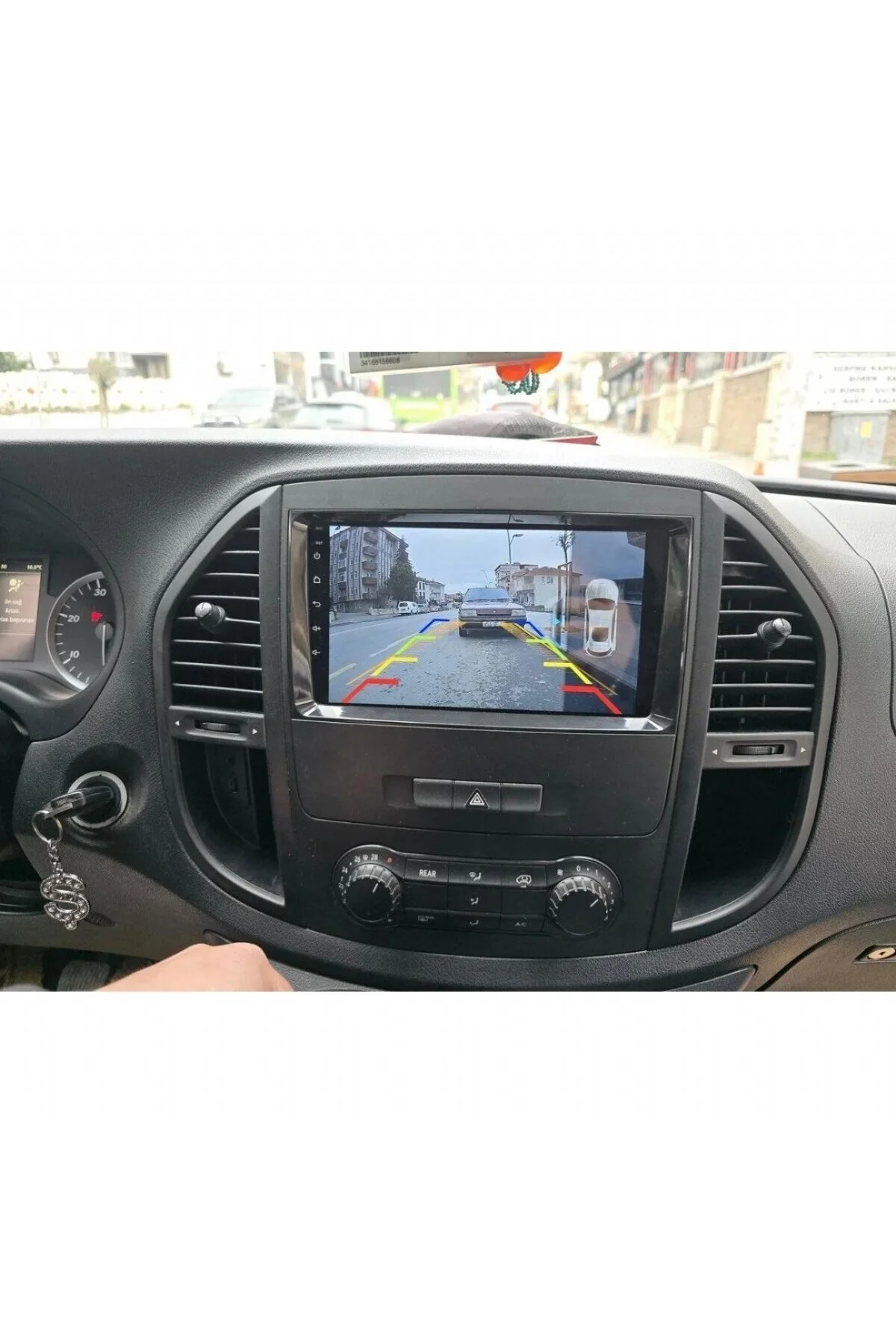 MERCEDES VİTO VİANO SPRİNTER VW CRAFTER İLE UYUMLU ANDROİD CARPLAY 4/64GB