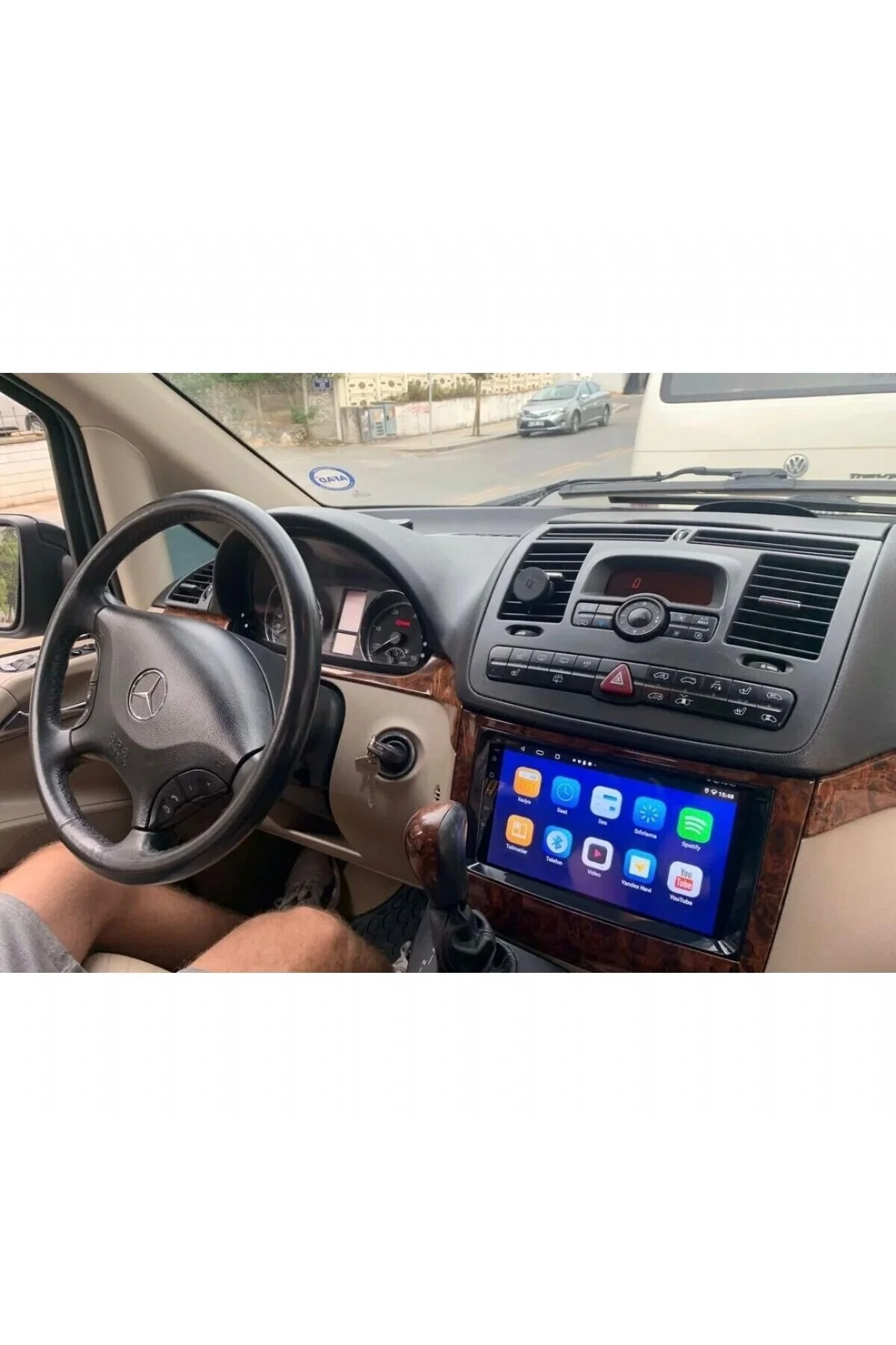 MERCEDES VİTO VİANO SPRİNTER VW CRAFTER İLE UYUMLU ANDROİD CARPLAY 4/64GB