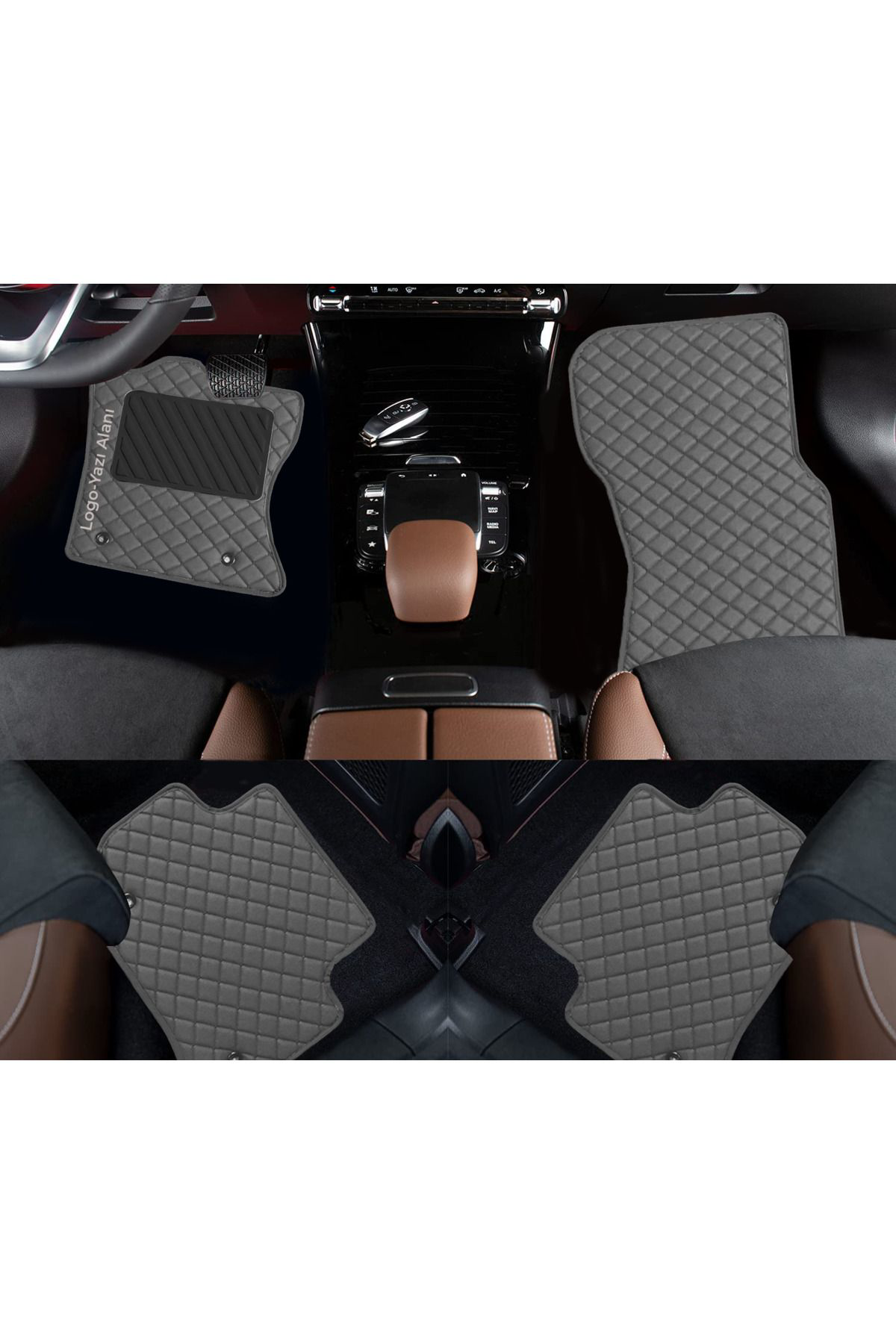 Mercedes Vito W639 2003-2014 Prime Gri Deri Gri Kenar Paspas Pasp