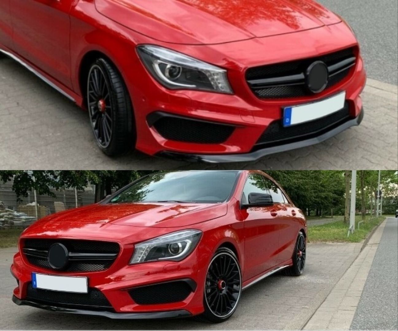 Mercedes W117 Uyumlu 2013-2015 Cla 45 Panjur - Siyah