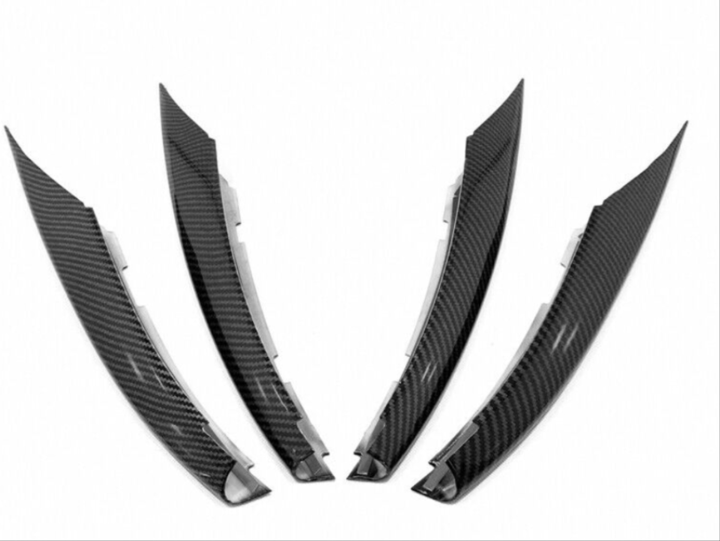 Mercedes W177 Uyumlu A Serisi 2019+ Ön Tampon Bıçakları - 4 Parça