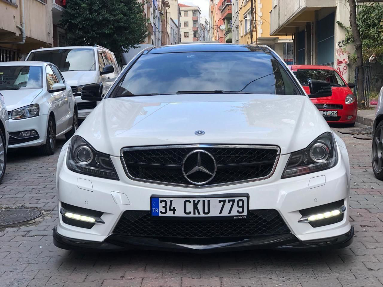 Mercedes W204 Uyumlu C180 Makyajlı Ön Ek