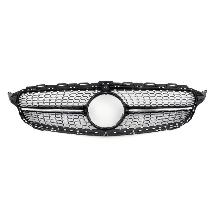 Mercedes W205 Uyumlu Diamond Panjur - Gri 2019+ C Serisi