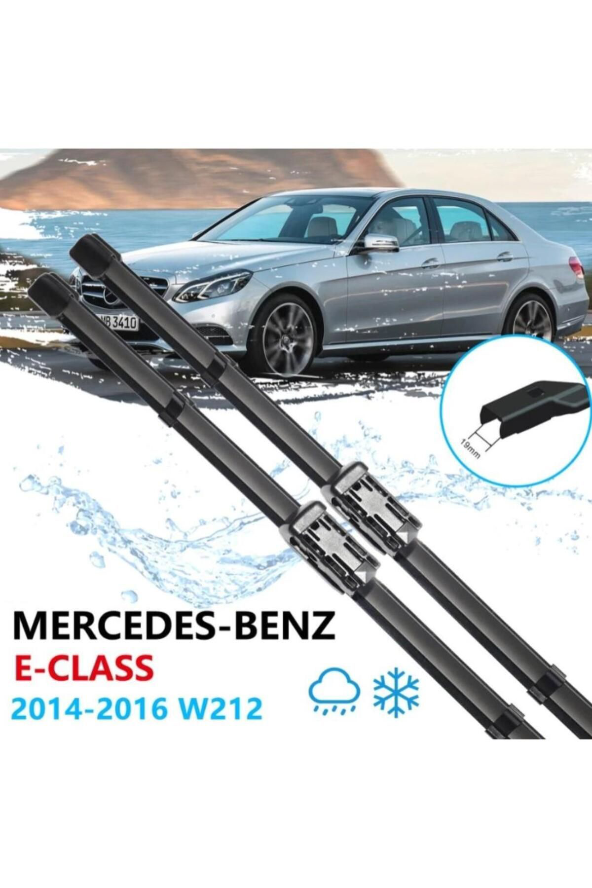 Fesan Mercedes W212 E Serisi Ön Cam Silecek Süpürgesi Takımı 2012--2015