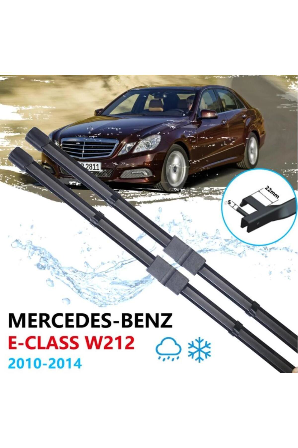 MERCEDES W212 E SERİSİ ÖN CAM MUZ SİLECEK TAKIMI 2010--2014