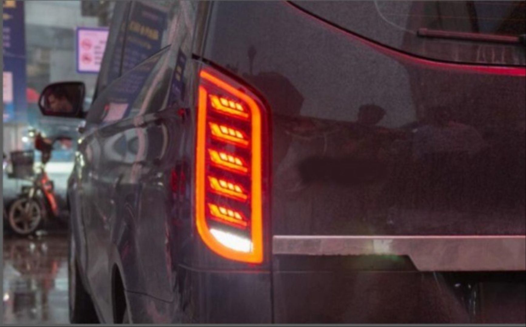 Drs Tuning Mercedes W447 Uyumlu Vito 2015-2019 Modern Line Led Stop - Kirmiz