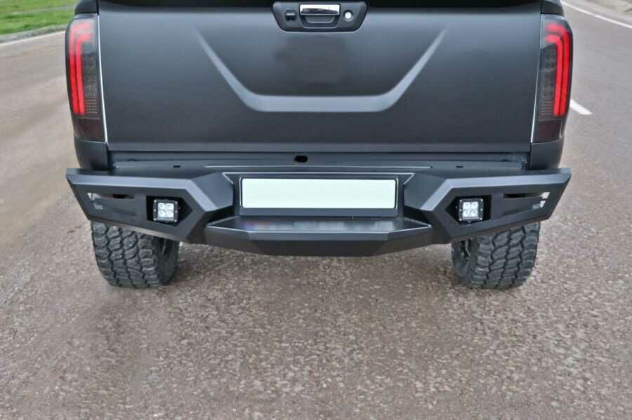 Mercedes X-Class Uyumlu Off Road Arka Tampon Koruma 2017-2021 Aqm