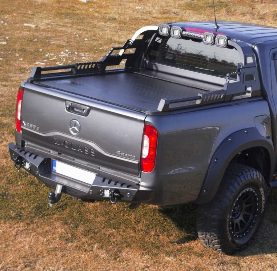 Mercedes X-Class Uyumlu Off Road Arka Tampon Koruma 2017-2021 Aqm
