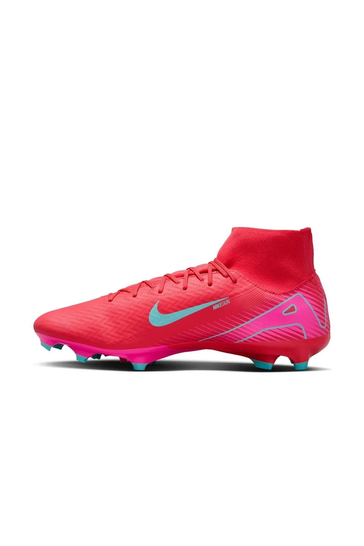 Mercurial Zoom Superfly 10 Acad Fg/Mg Erkek Kırmızı Futbol Krampon FQ1456-800 (Dar Kalıp 1 Beden - Görsel 7
