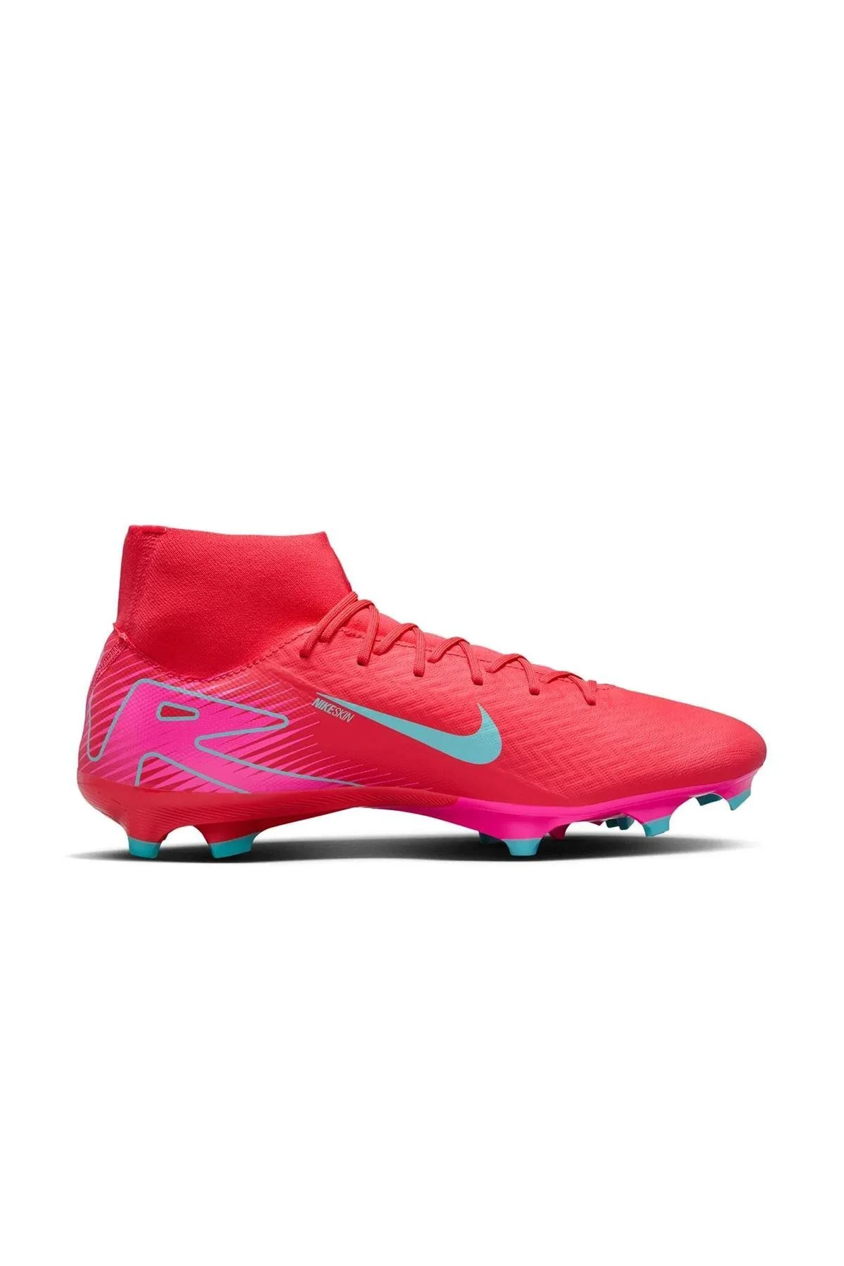 Mercurial Zoom Superfly 10 Acad Fg/Mg Erkek Kırmızı Futbol Krampon FQ1456-800 (Dar Kalıp 1 Beden - Görsel 3