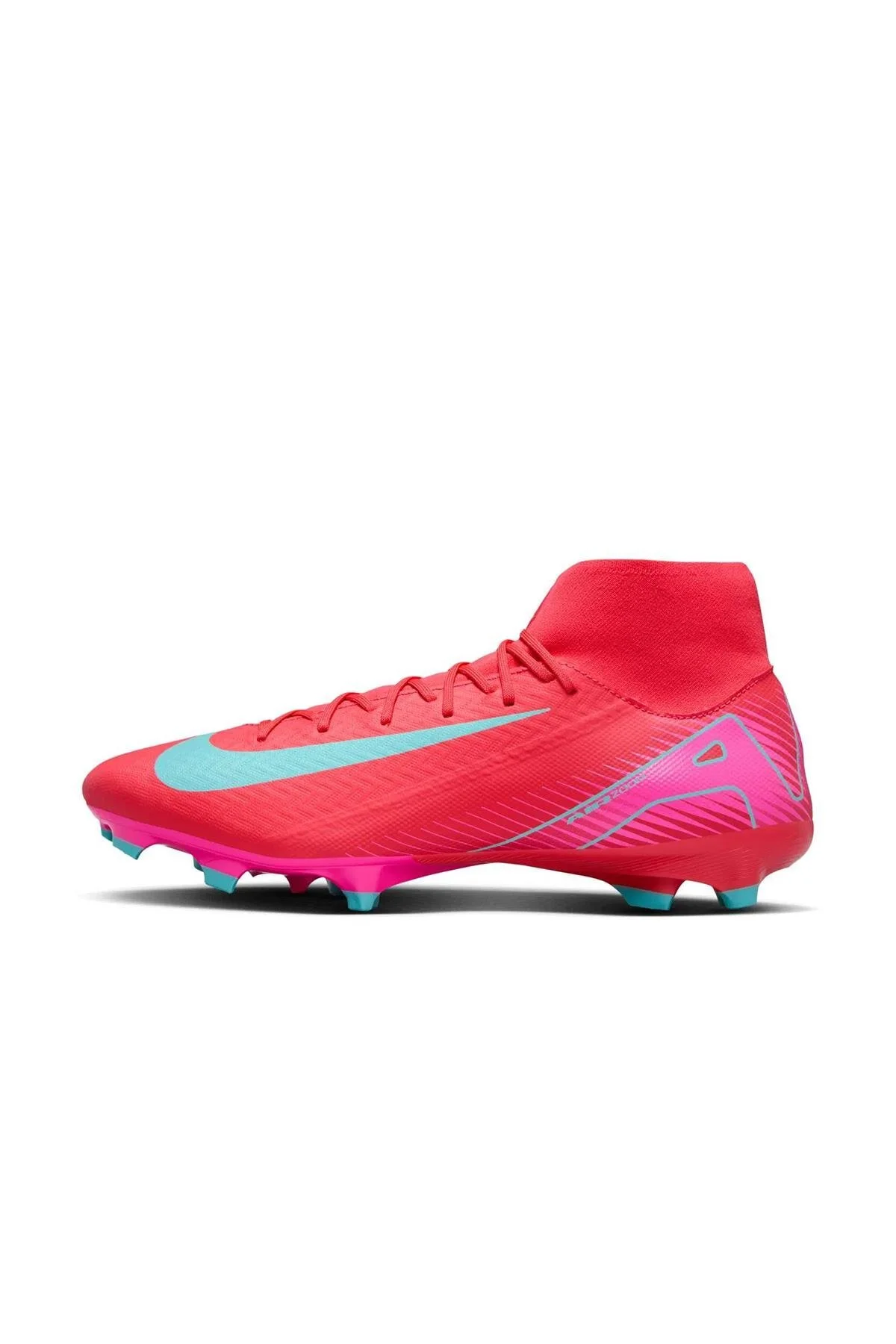 Mercurial Zoom Superfly 10 Acad Fg/Mg Erkek Kırmızı Futbol Krampon FQ1456-800 (Dar Kalıp 1 Beden - Görsel 2
