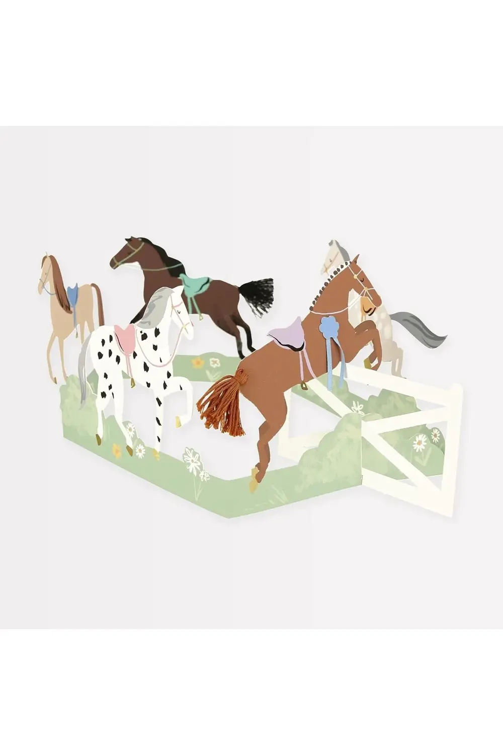 Meri - Concertina Horse Card - Atlar Tebrik Kartı 1032927