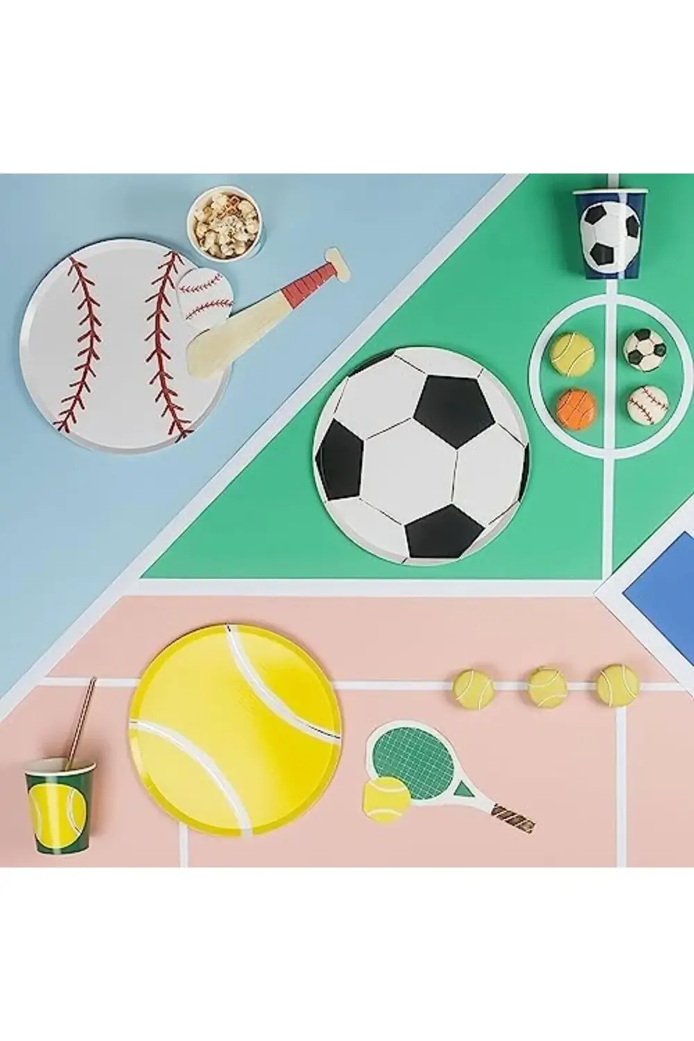 Meri - Tennis Cups - Tenis Bardaklar - 8'li 1125545