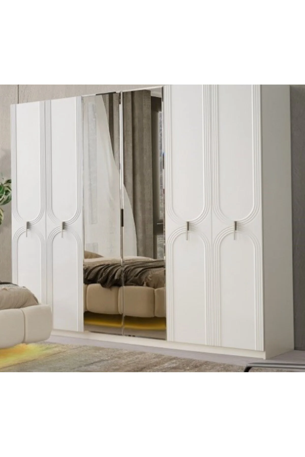 MERİÇ 6 KAPILI MDF DOLAP Fiyatı, Yorumları ve Özellikleri