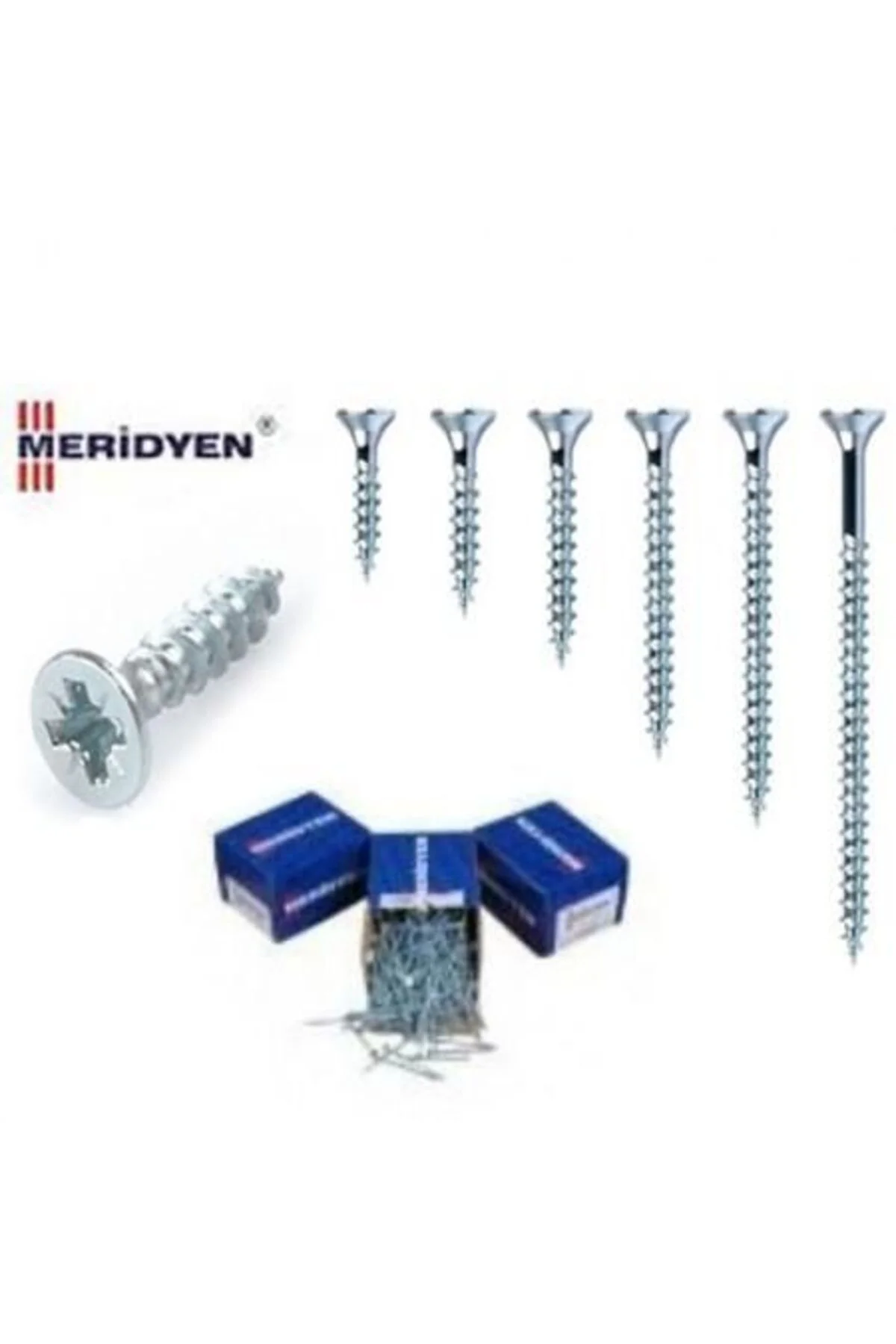 Meridyen Sunta Vidası 6X80 (20 Adet)