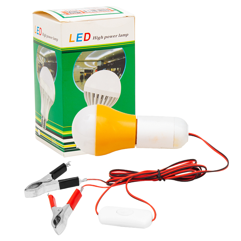 MERLED 12V LED AMPUL AKÜ MAŞALI ANAHTARLI (11050=33698) (4741)