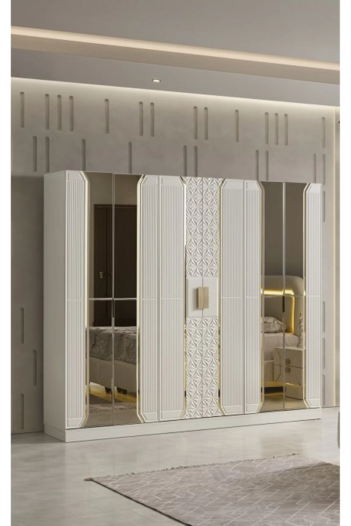 MERLİN MDF 6 KAPAKLI DOLAP Fiyatı, Yorumları ve Özellikleri