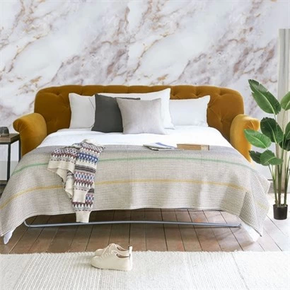 Mermer Desenli Masa Tezgah Mutfak Su Geçirmez Yapışkanlı Folyo St