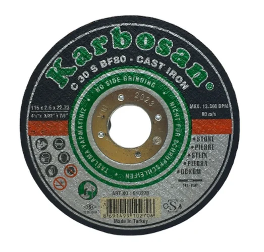 Mermer Kesici Disk 115mmx2.5x22 Bx40 Fiyatı, Yorumları ve Özellikleri