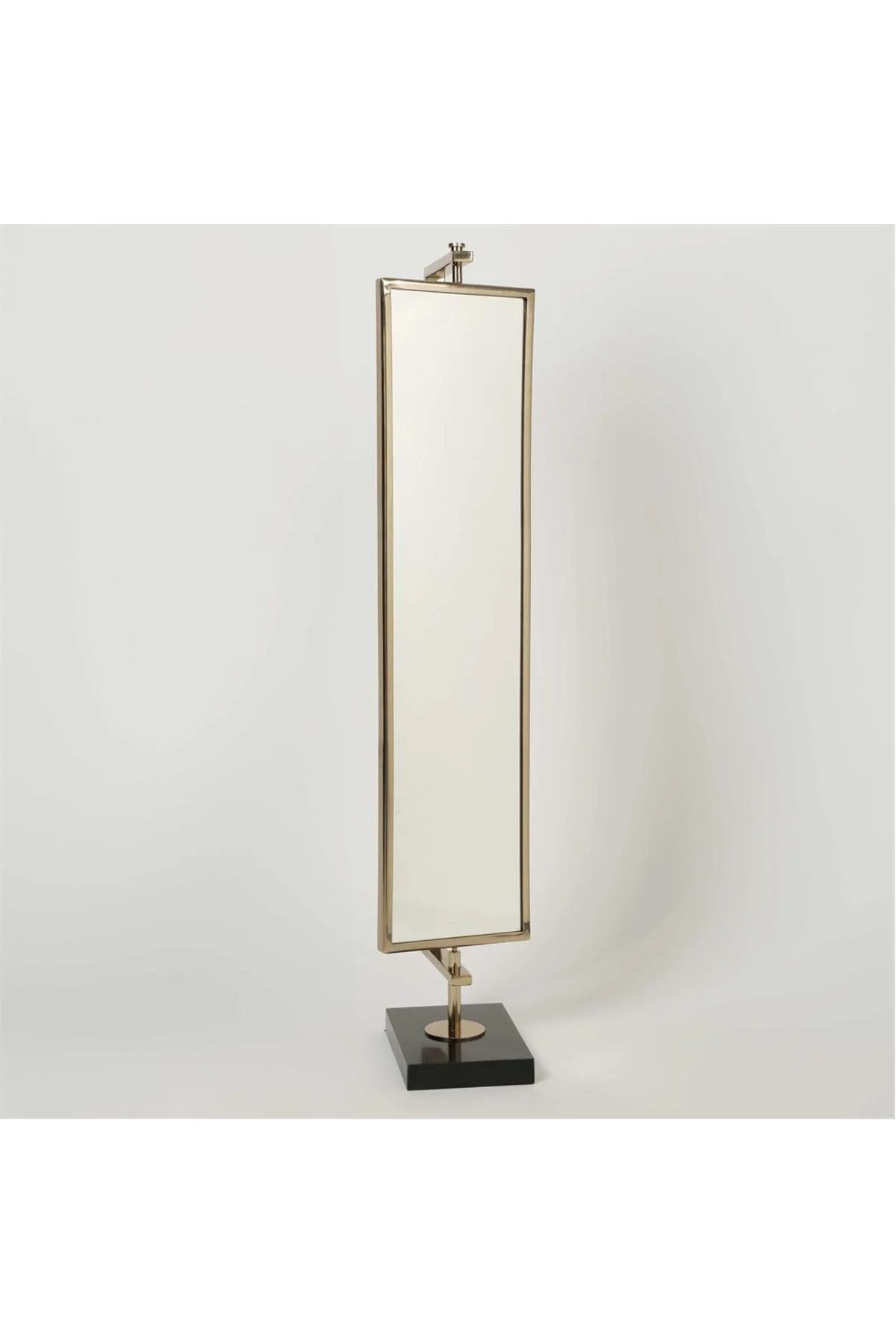 Mermer Metal Dikdörtgen Ayna 15*22*93 cm
