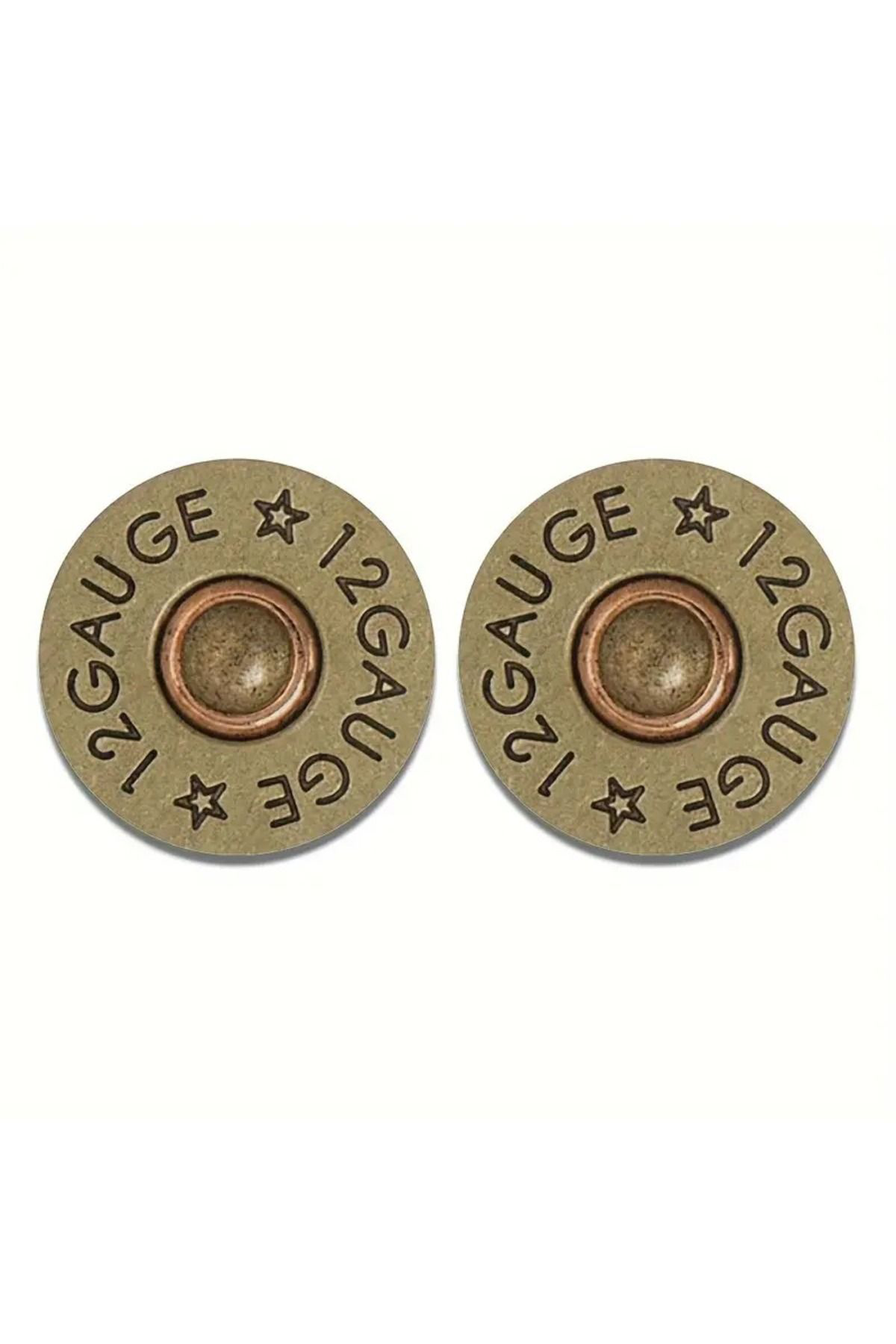 Mermi Tasarımlı Araba Bardak Altlığı & Kaymaz Mat 2 li