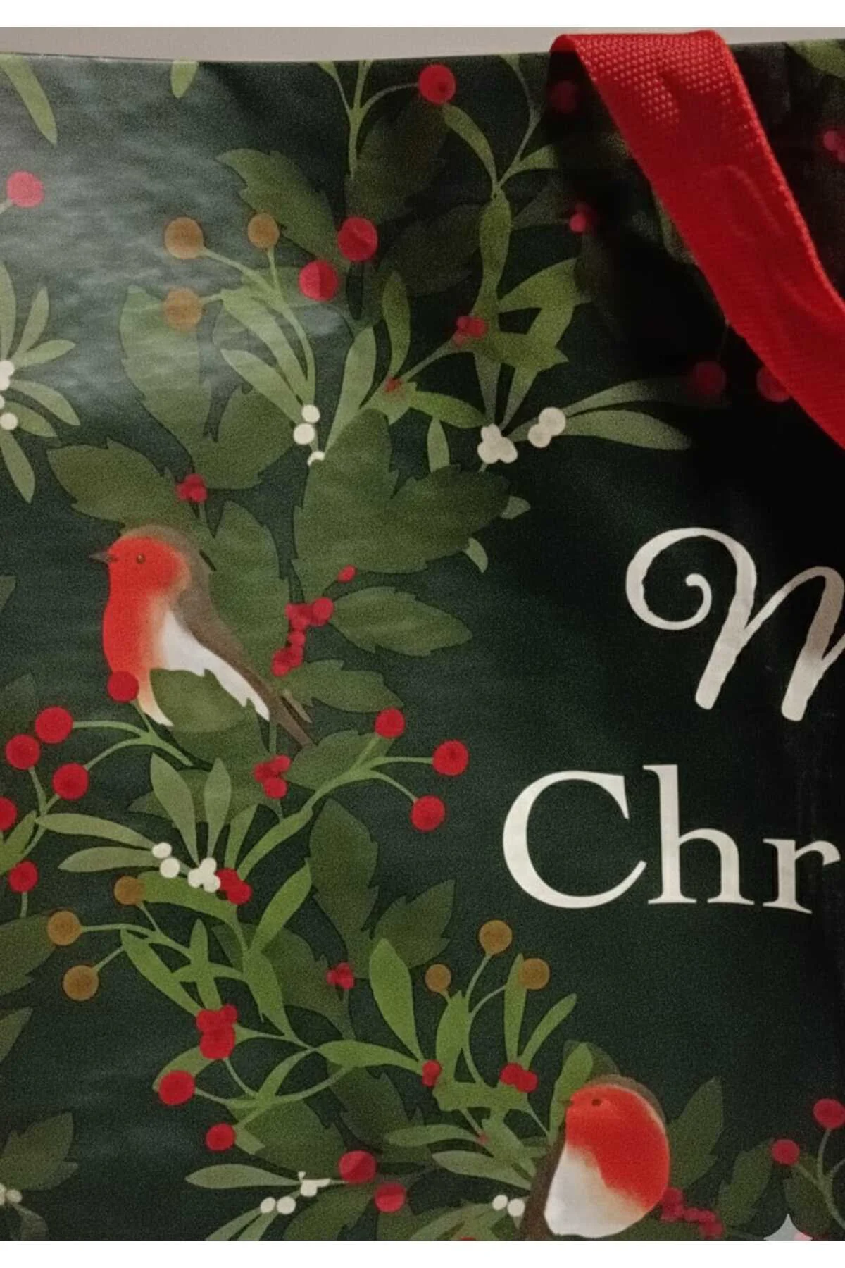 Merry Christmas Temalı Alışveriş Çantası