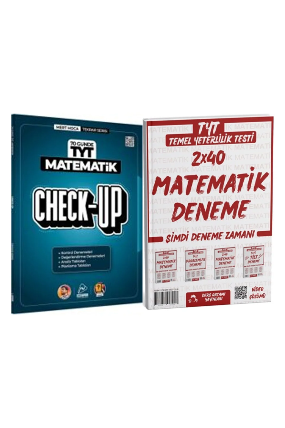 Mert + Ders Ortamı TYT Matematik Check Up Deneme 2 li Set