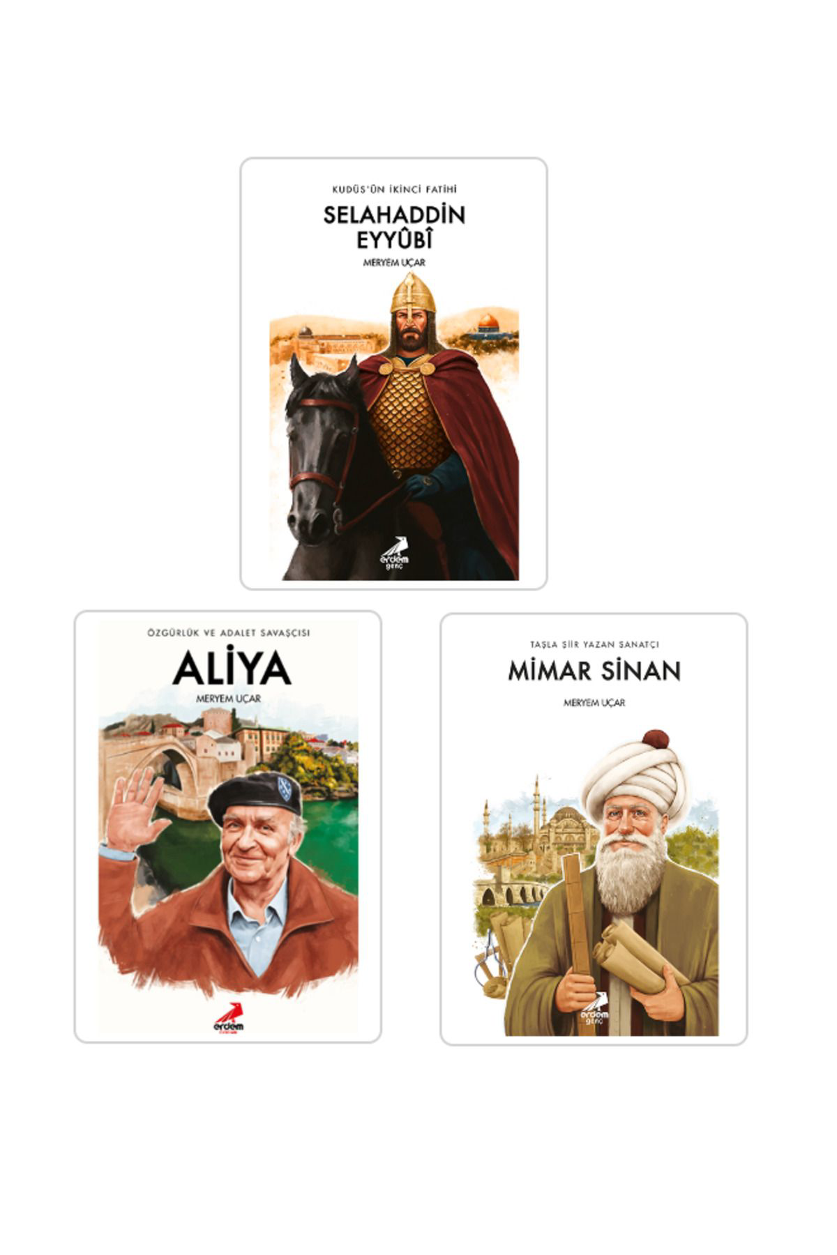 Meryem Uçar Tarihi Roman 3 kitap