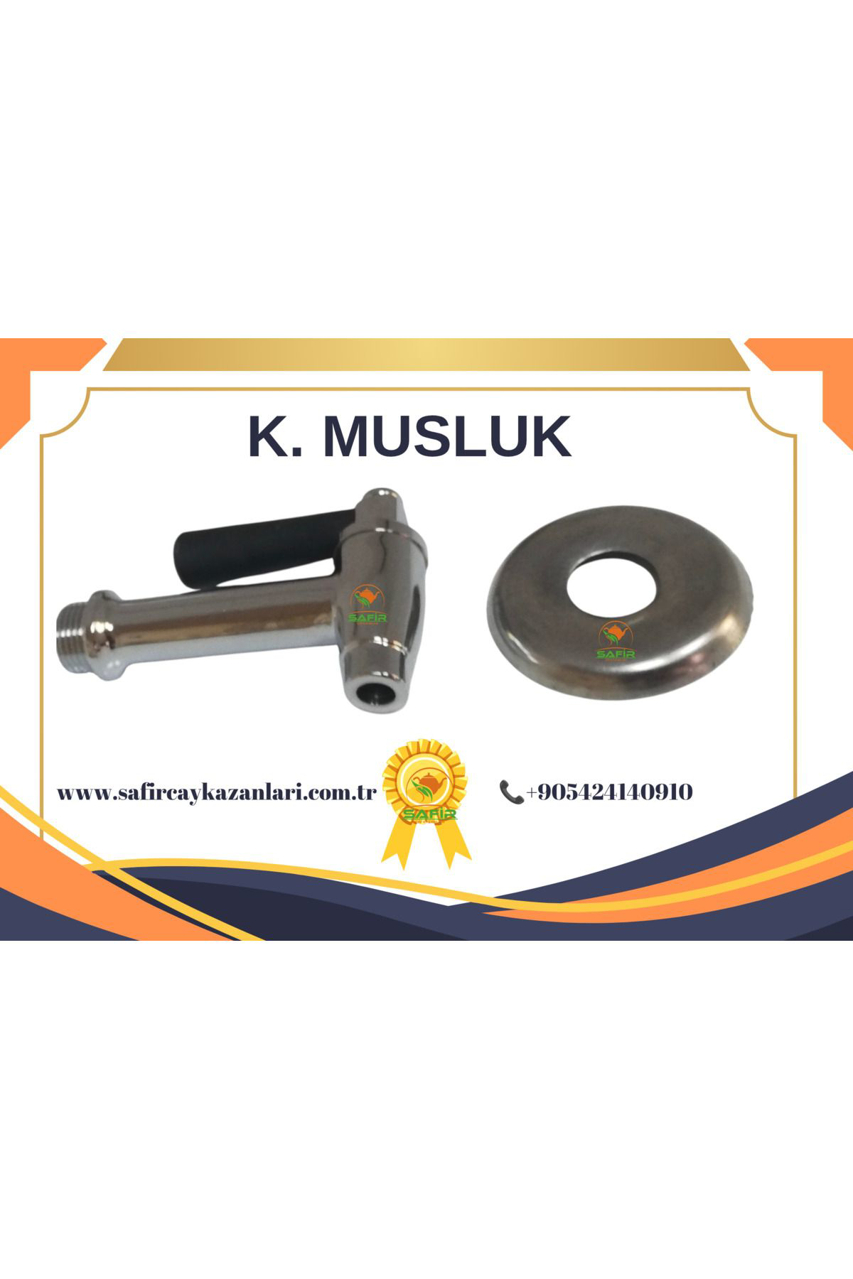 Meşale Çay Kazanı Musluk Tüm Markalara Uyumlu Tam Otomatik Çay Oc