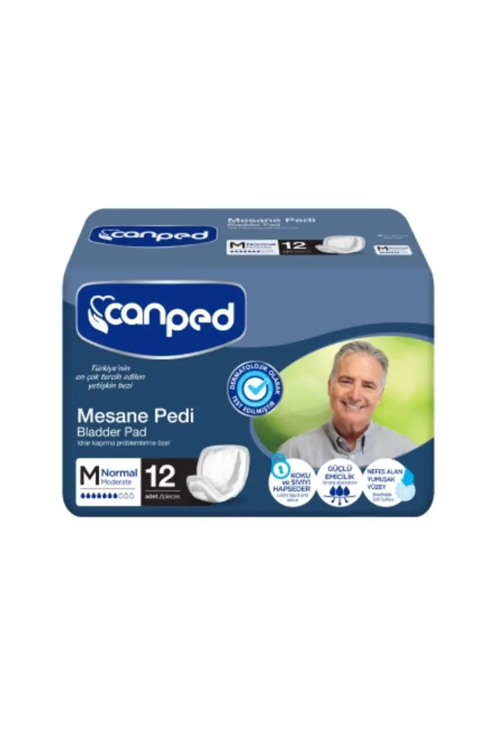 Mesane Pedi 12 Adet // Erkek Normal