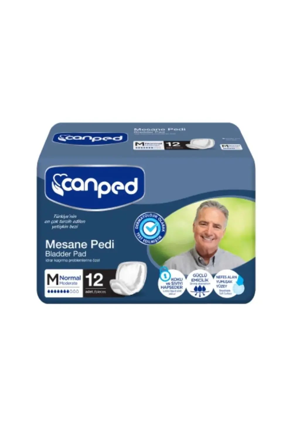 Mesane Pedi 12 Adet // Erkek Normal