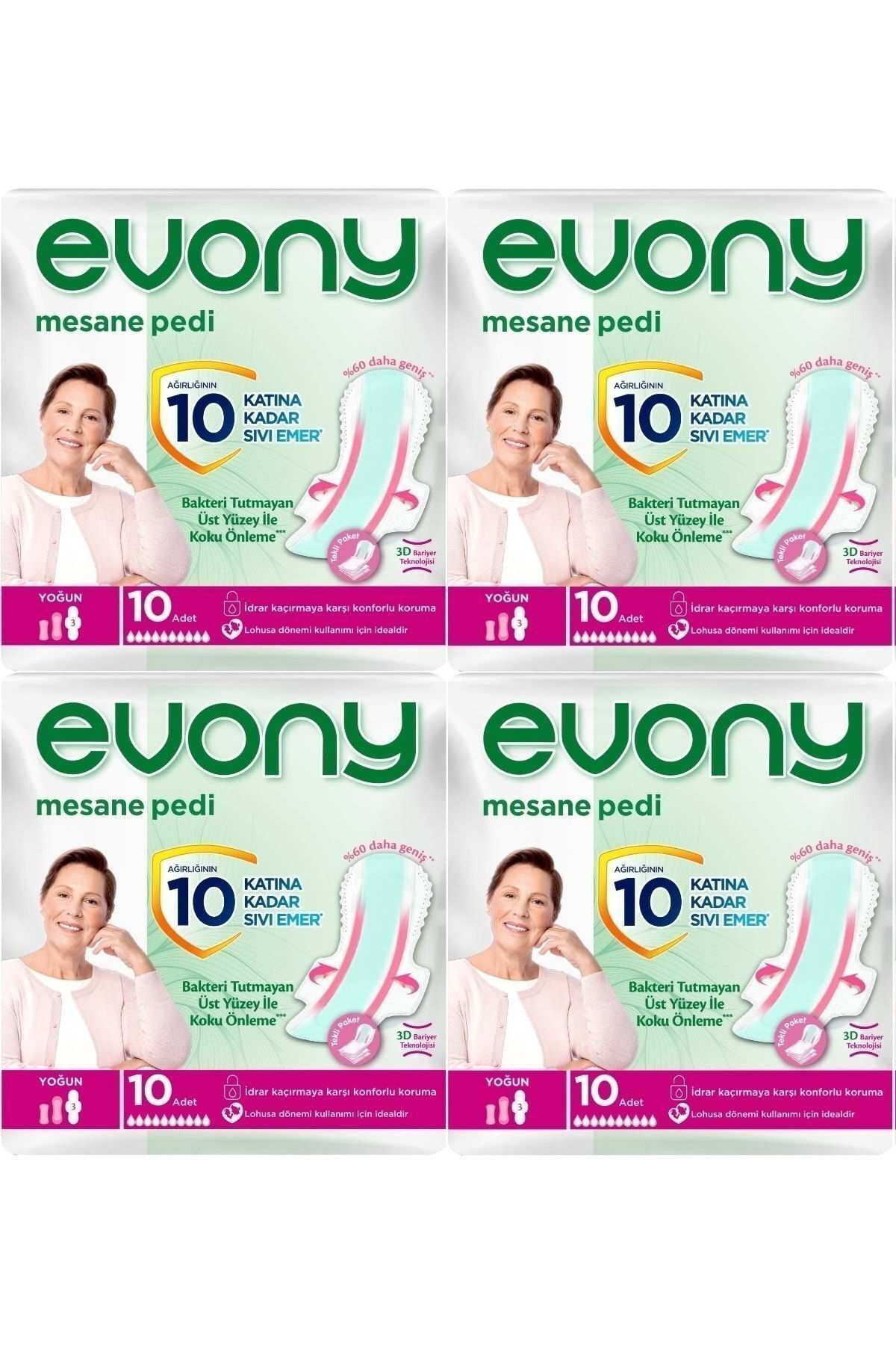 Evony Mesane Pedi Yoğun 10 Lu X 4 Adet