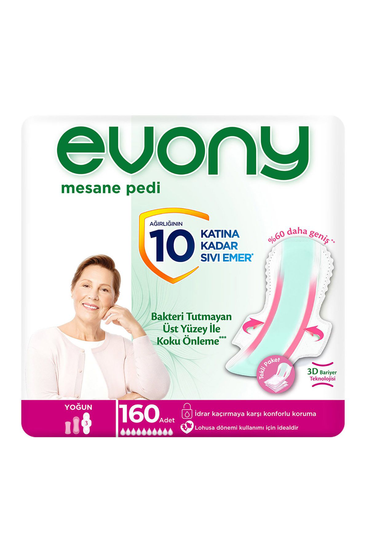 Evony Mesane Pedi Yogun 350Mm 160 Adet