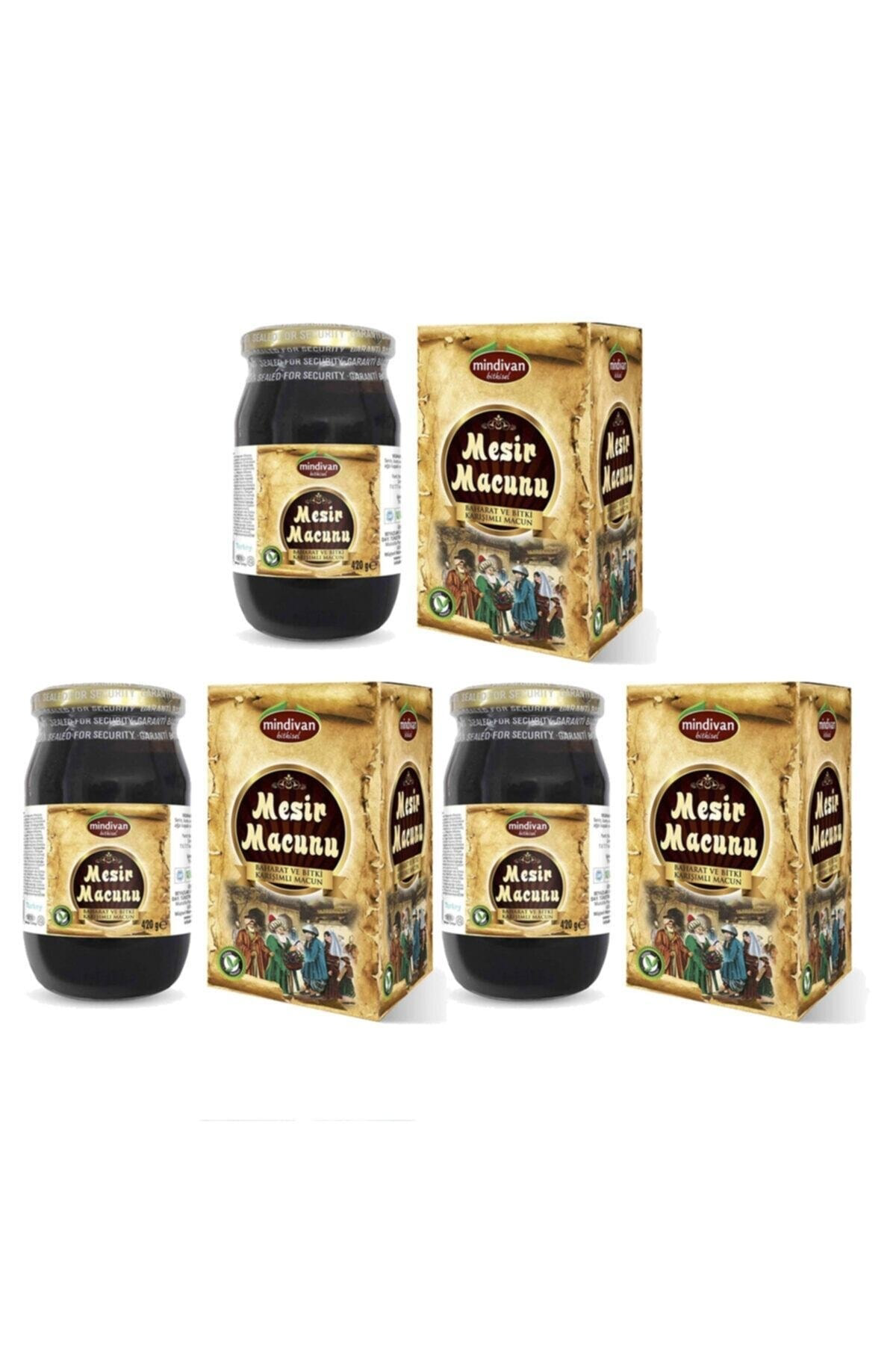 Mesir Bitkisel Bal Karışımı 420 gr X 3 Adet
