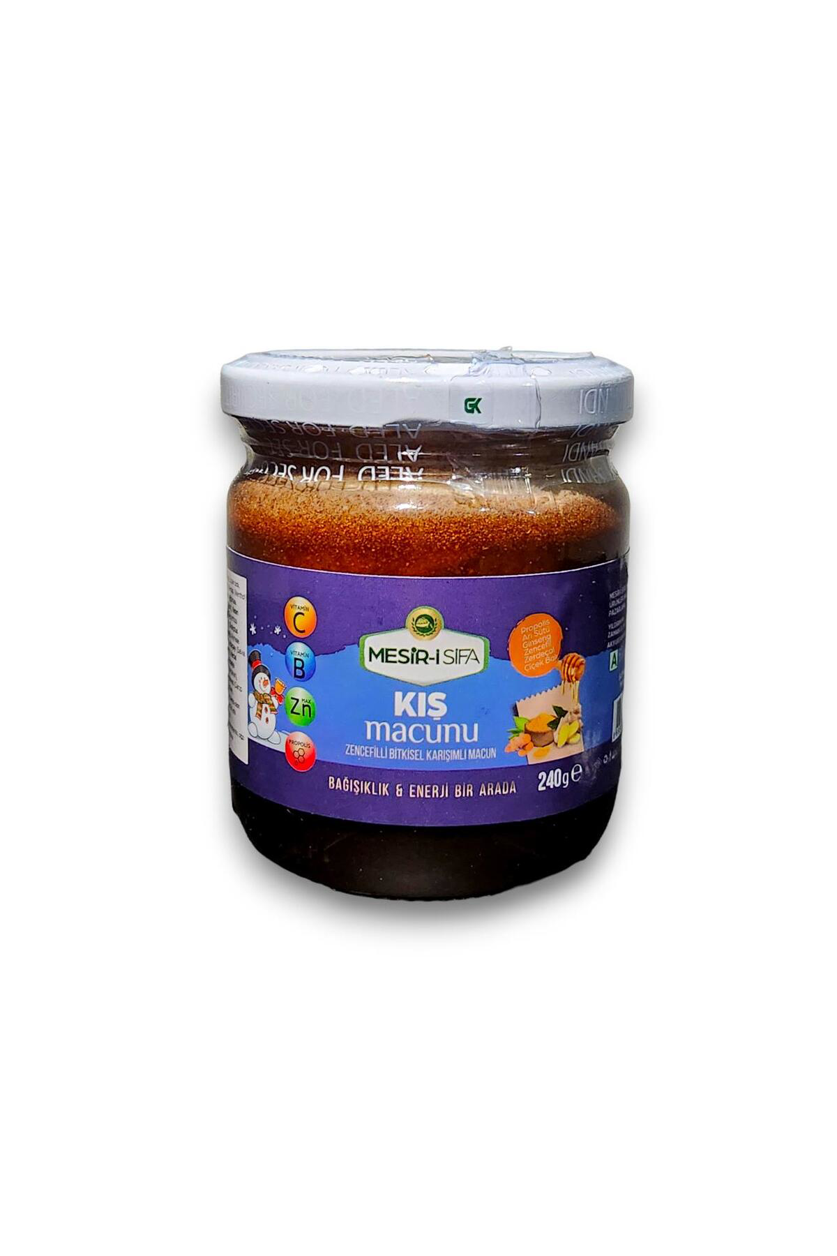 Mesiri Şifa Zencefilli Bitkisel Karışımlı Kış Macun 240 gr