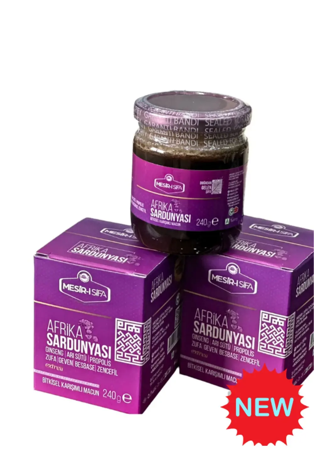 Mesri Şifa  Afrika Sardunyası Macun 240 G * 2 Adet