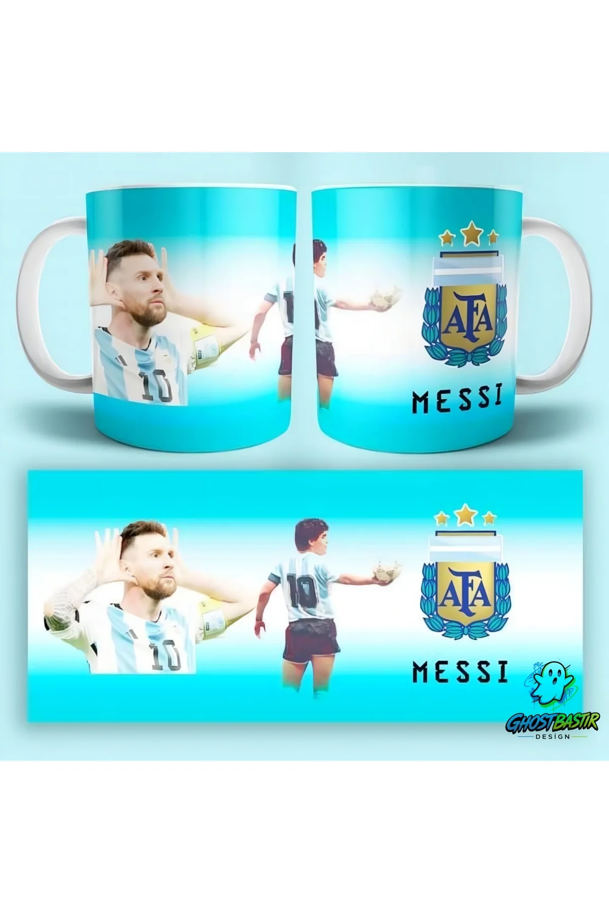 Messi Kupa Bardak | Tek Adet K0608