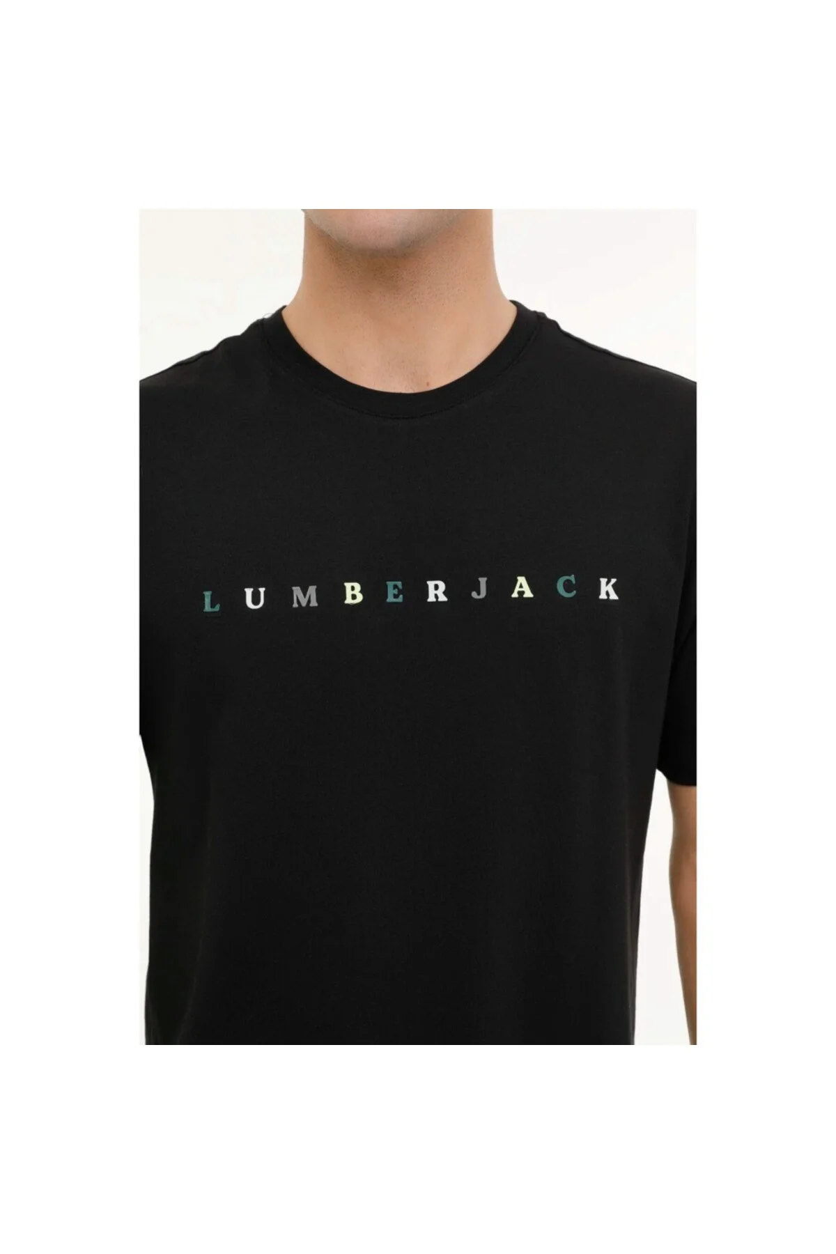 Mesus Erkek Ekru Yuvarlak Yaka Tişört