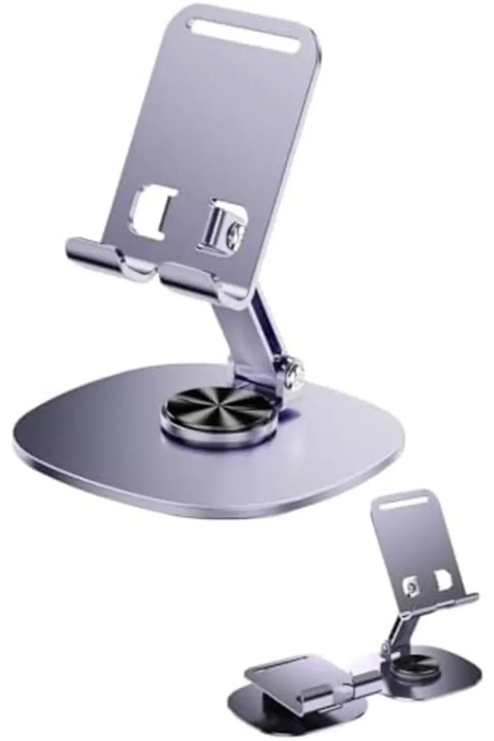 Metal 360 Derece Dönebilen Yk Masa Üstü Telefon Tutucu, Yüksekliğ