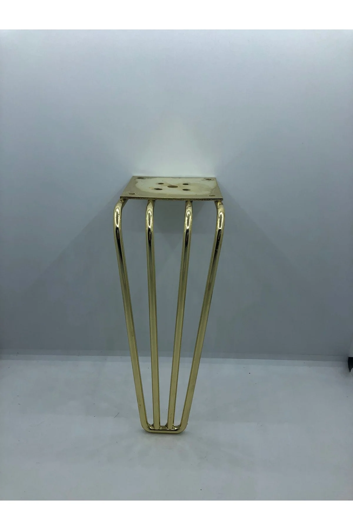 Metal, 4 Mil 20 Cm Gold Berjer,koltuk, Mobilya Ayağı (4 Adet)