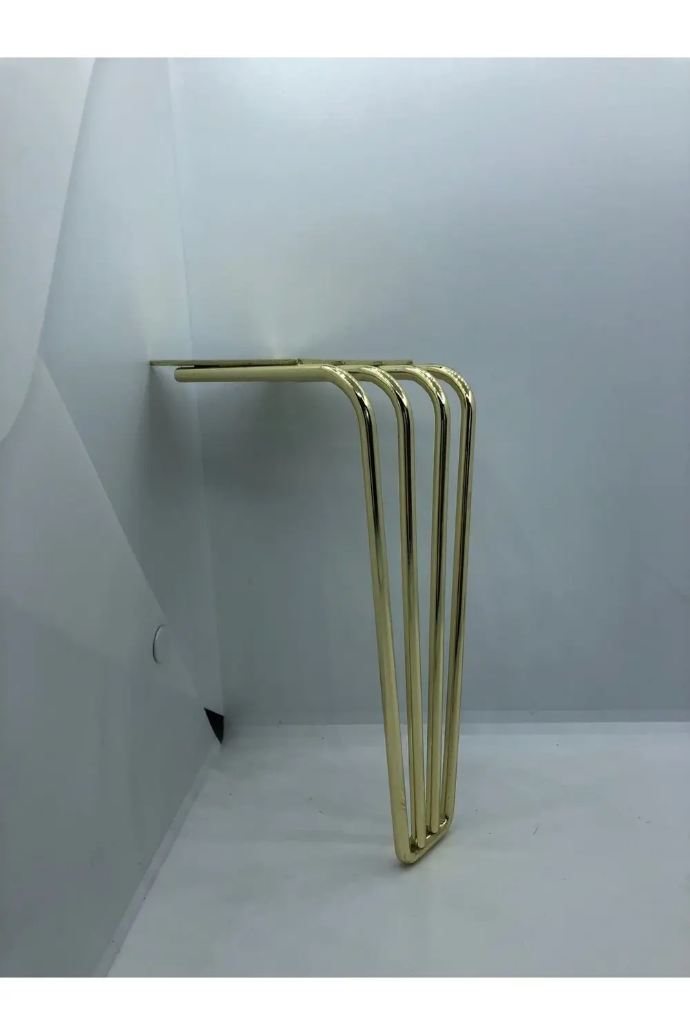 Metal, 4 Mil 20 Cm Gold Berjer,koltuk, Mobilya Ayağı (4 Adet)