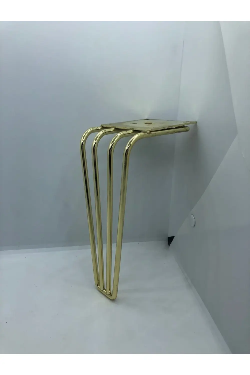 Metal, 4 Mil 20 Cm Gold Berjer,koltuk, Mobilya Ayağı (4 Adet)