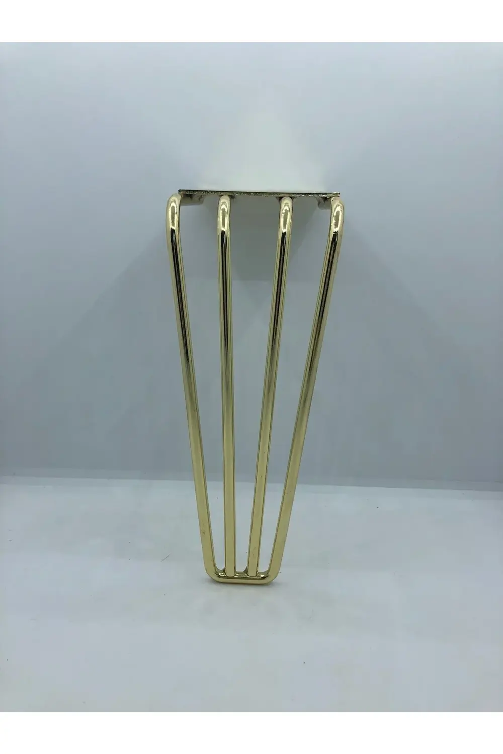 Metal, 4 Mil 20 Cm Gold Berjer,koltuk, Mobilya Ayağı (4 Adet)